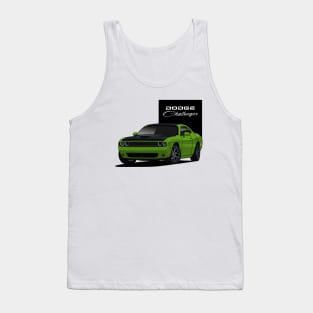 Challenger Green T-shirt Tank Top